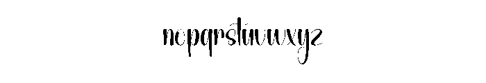 Brighting Font LOWERCASE