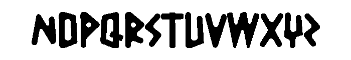 Brightly Christmas Font UPPERCASE
