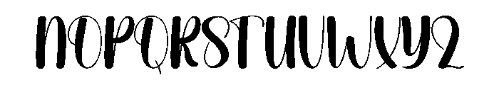 Brightlys Font UPPERCASE