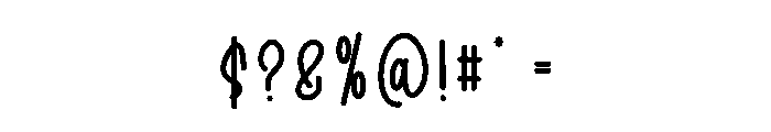 Brightnes Kloria Font OTHER CHARS