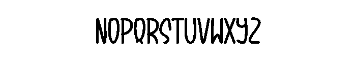 Brightnes Kloria Font UPPERCASE