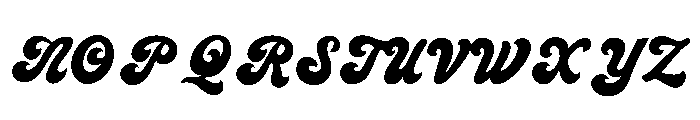 BrightonAvenue-Regular Font UPPERCASE