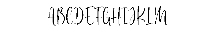 Brighty Signature Font UPPERCASE