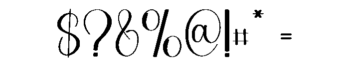 Brighty Sunday Font OTHER CHARS