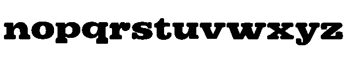 Brighty Swell Font LOWERCASE