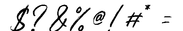 Brigrette Font OTHER CHARS