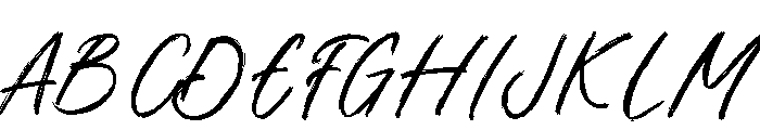 Brigrette Font UPPERCASE