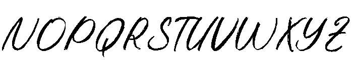 Brigrette Font UPPERCASE