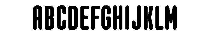 Briklans Condensed Regular Font UPPERCASE