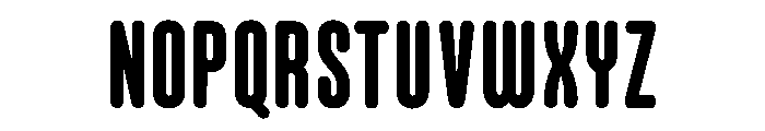 Briklans Condensed Regular Font UPPERCASE