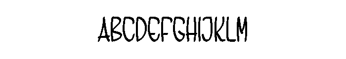 Briliant Grinch Font UPPERCASE