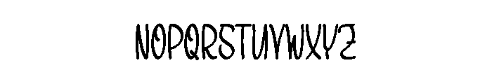 Briliant Grinch Font UPPERCASE