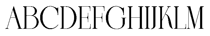 Brilion Font UPPERCASE