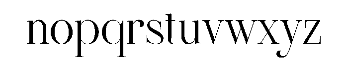 Brilion Font LOWERCASE