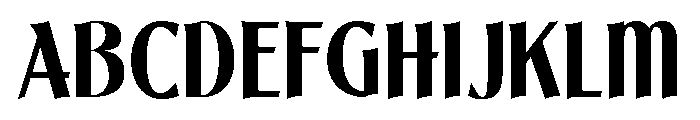 Brille Regular Font UPPERCASE