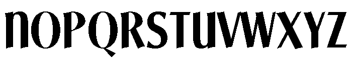 Brille Regular Font UPPERCASE