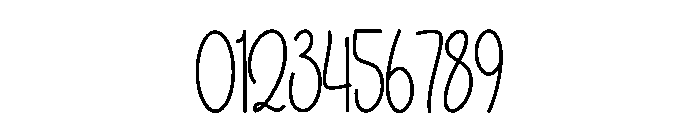 Brilliant Ballpoint Font OTHER CHARS
