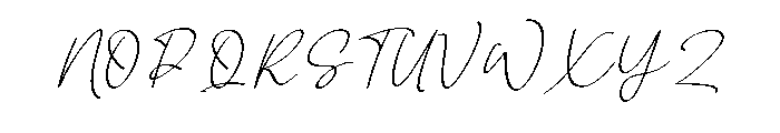 Brilliant Calligrap Font UPPERCASE