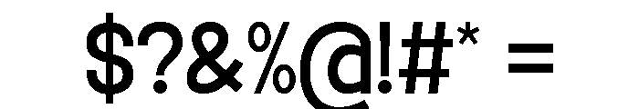 Brilliant Models Font OTHER CHARS