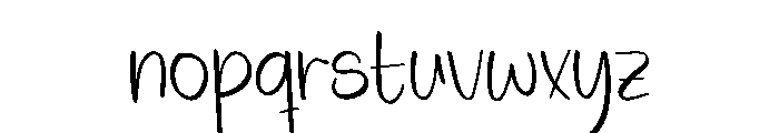 Brilliant Wedding Font LOWERCASE