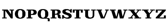 Brimonta Black Expanded Font UPPERCASE