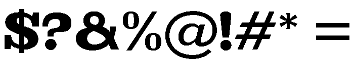 Brimonta Black Semi Expanded Font OTHER CHARS