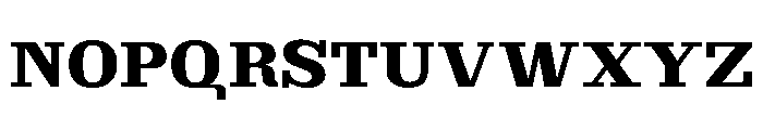Brimonta Black Semi Expanded Font UPPERCASE