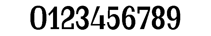 Brimonta Bold Condensed Font OTHER CHARS