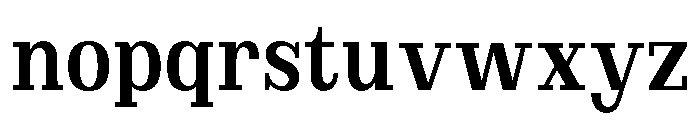 Brimonta Bold Condensed Font LOWERCASE