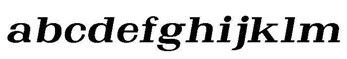 Brimonta Bold Expanded Slant FONT