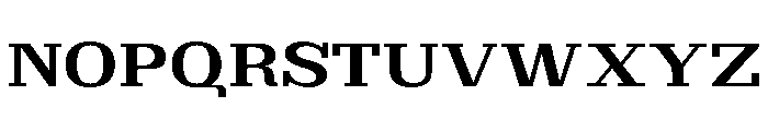 Brimonta Bold Expanded Font UPPERCASE