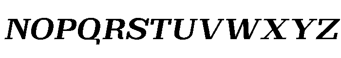Brimonta Bold SemExp Slant Font UPPERCASE