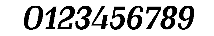 Brimonta Bold SemiCond Slant Font OTHER CHARS