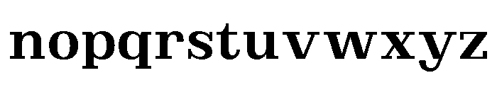 Brimonta Bold Font LOWERCASE