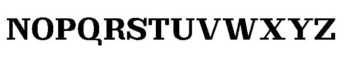 Brimonta Extra Bold Font UPPERCASE