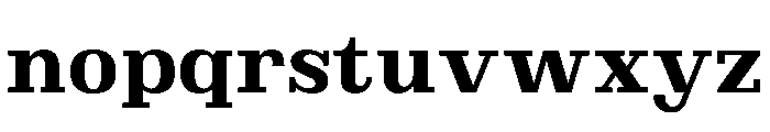 Brimonta Extra Bold Font LOWERCASE