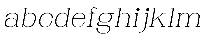 Brimonta Extra Light Slant FONT
