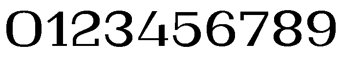 Brimonta Medium Expanded Font OTHER CHARS