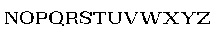 Brimonta Medium Expanded Font UPPERCASE