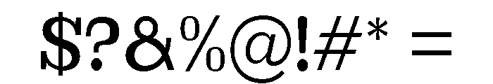 Brimonta SemBd SemiCond Font OTHER CHARS