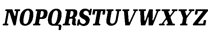 Brimonta Soft Black Cond Ita Font UPPERCASE