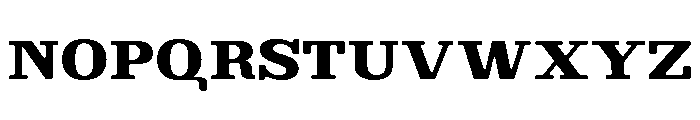 Brimonta Soft Black Expanded Font UPPERCASE