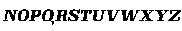Brimonta Soft Black Italic Font UPPERCASE