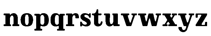 Brimonta Soft Black SemCond Font LOWERCASE