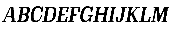 Brimonta Soft Bold Cond Ita Font UPPERCASE