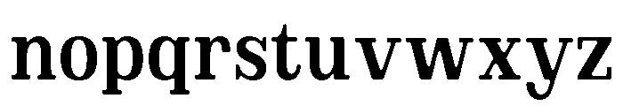 Brimonta Soft Bold Condensed Font LOWERCASE