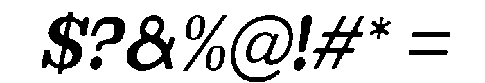 Brimonta Soft Bold SemCond Ita Font OTHER CHARS