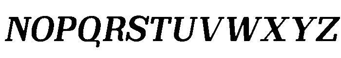 Brimonta Soft Bold SemCond Ita Font UPPERCASE
