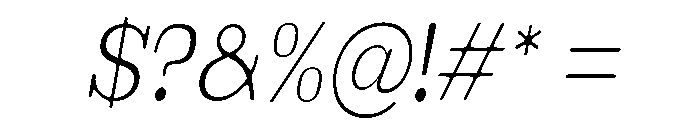 Brimonta Soft Light Cond Ita Font OTHER CHARS