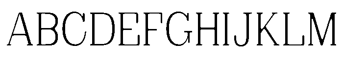 Brimonta Soft Light Condensed Font UPPERCASE